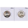 Image 1 : Lot of (2) 1941 Washington Quarter Coins