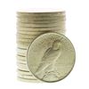 Image 2 : Roll of (20) Brilliant Uncirculated 1923 $1 Peace Silver Dollar Coins