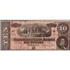Image 1 : 1864 $10 Confederate States of America Note