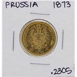 1873-B Germany-Prussia 20 Marks Gold Coin