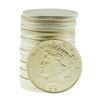 Image 1 : Roll of (20) Brilliant Uncirculated 1922 $1 Peace Silver Dollar Coins