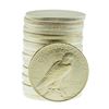 Image 2 : Roll of (20) Brilliant Uncirculated 1922 $1 Peace Silver Dollar Coins