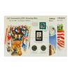 Image 1 : Group of (3) Kennedy Half Dollar Coin & Stamp Commemorative Sets