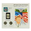 Image 4 : Group of (3) Kennedy Half Dollar Coin & Stamp Commemorative Sets