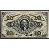 Image 1 : March 3, 1863 Ten Cents Third Issue Fractional Currency Note