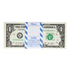 Image 1 : Pack of (100) Consecutive 2013 $1 Federal Reserve STAR Notes Dallas
