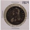 Image 1 : 1824 Capped Bust Half Dollar Coin