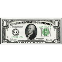 1928B $10 Federal Reserve Note