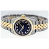 Image 5 : Rolex Mens Two Tone 14K Black VS Diamond 36MM Datejust Wristwatch