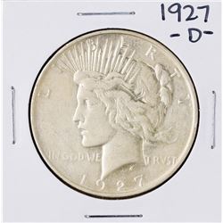 1927-D $1 Peace Silver Dollar Coin