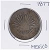 Image 1 : 1877 J.S Mexico 8 Reales Silver Coin