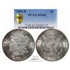 Image 1 : 1883-S $1 Morgan Silver Dollar Coin PCGS MS62