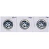Image 1 : Lot of (3) 1960 Proof Franklin Half Dollar Coins