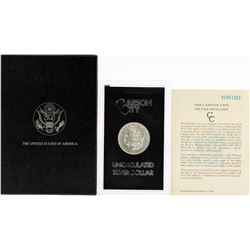 1891-CC $1 Morgan Silver Dollar Coin GSA Hoard w/Box & COA