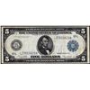 Image 1 : 1914 $5 Federal Reserve Note San Francisco