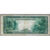 Image 2 : 1914 $5 Federal Reserve Note San Francisco
