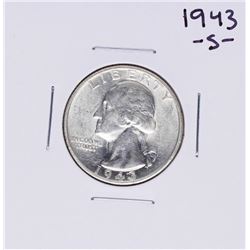 1943-S Washington Quarter Coin