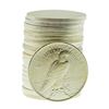 Image 2 : Roll of (20) Brilliant Uncirculated 1923 $1 Peace Silver Dollar Coins
