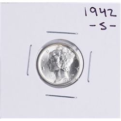 1942-S Mercury Dime Coin