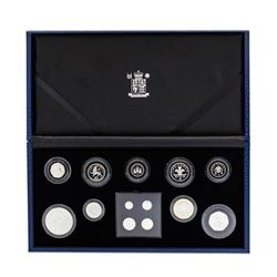 Great Britain The Queen's 80th Birthday Silver Coin Set