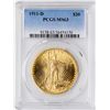 Image 1 : 1911-D $20 St. Gaudens Double Eagle Gold Coin PCGS MS63