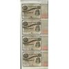 Image 1 : Uncut Sheet of (4) State of Louisiana Baby Bond Obsolete Notes