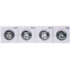 Image 1 : Lot of (4) 1963 Proof Franklin Half Dollar Coins