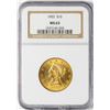 Image 1 : 1903 $10 Liberty Head Eagle Gold Coin NGC MS63