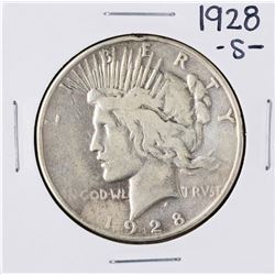 1928-S $1 Peace Silver Dollar Coin