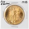 Image 1 : 1925 $20 St. Gaudens Double Eagle Gold Coin