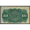 Image 2 : March 3, 1863 10 Cents Fourth Issue Fractional Currency Note