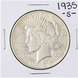 1935-S $1 Peace Silver Dollar Coin