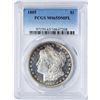 Image 1 : 1885 $1 Morgan Silver Dollar Coin PCGS MS65DMPL
