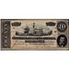 Image 1 : 1864 $20 Confederate States of America Note