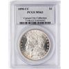 Image 1 : 1890-CC $1 Morgan Silver Dollar Coin PCGS MS63