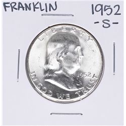 1952-S Franklin Half Dollar Coin