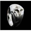Image 4 : 14KT White Gold Men's 0.25 ctw Diamond Ring