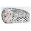 Image 5 : Rolex Mens Stainless Steel Baguette Diamond 36MM Datejust Wristwatch