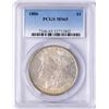 Image 1 : 1886 $1 Morgan Silver Dollar Coin PCGS MS65
