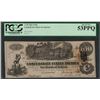 Image 1 : 1862 $100 Confederate States of America Note T-39 PCGS About New 53PPQ