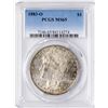 Image 1 : 1883-O $1 Morgan Silver Dollar Coin PCGS MS65