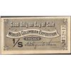 Image 1 : 1893 World's Columbian Exposition Ticket Good For Only 1 Day 1/S