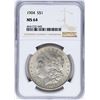 Image 1 : 1904 $1 Morgan Silver Dollar Coin NGC MS64
