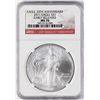Image 1 : 2011 $1 American Silver Eagle Coin NGC MS70 Early Releases