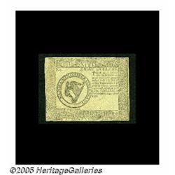 Continental Currency September 26, 1778 $8 Blue P