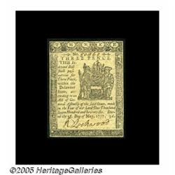 Delaware May 1, 1777 3d Very Choice New. Much sca