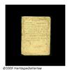 Image 1 : Massachusetts August 18, 1775 5s Very Fine. Altho