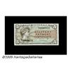 Image 1 : Series 691 $5 Gem New. A gorgeous note from this 