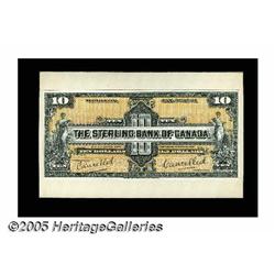 Toronto, ON- Sterling Bank of Canada $10 Jan. 3, 