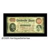 Image 1 : T24 $10 1861. This scarce note has a thin moistur
